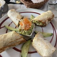 Seitan Wrap  at The Mantraa in Barcelona