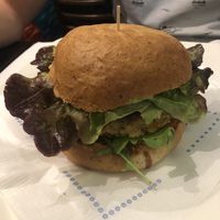 Burger  at The Mantraa in Barcelona