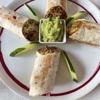 Maxi burrito wrap  at The Mantraa in Barcelona