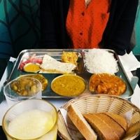 Indian dish  at The Mantraa in Barcelona