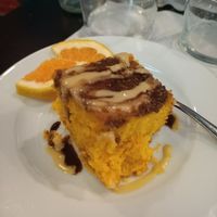 Carrot cake at The Mantraa in Barcelona