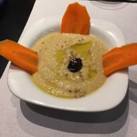 Hummus at The Mantraa in Barcelona