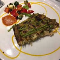 quiche brocoli  at The Mantraa in Barcelona