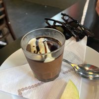 Chocolate mousse   at The Mantraa in Barcelona