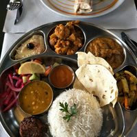 Luxury Thali at The Mantraa in Barcelona
