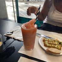 Polenta starter  at The Mantraa in Barcelona