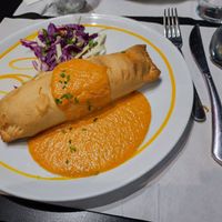 Rollado de espinacas at The Mantraa in Barcelona