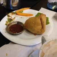 Samosa in Barcelona  at The Mantraa in Barcelona