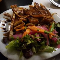 Fried tofu at The Mantraa in Barcelona