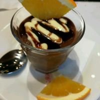 mousse de chocolate at The Mantraa in Barcelona