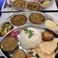 Thali, in the top 5 meals I’ve ever eaten! at The Mantraa in Barcelona