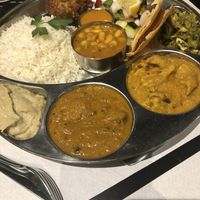 Thali. Amazing. Nepalese flavours. Delicious.  at The Mantraa in Barcelona