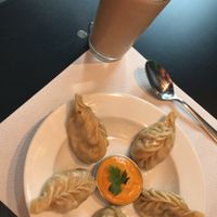 Empanadas / Dumplings at The Mantraa in Barcelona