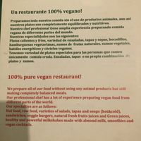 Vegan Statement  at The Mantraa in Barcelona