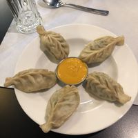 Dumplings  at The Mantraa in Barcelona