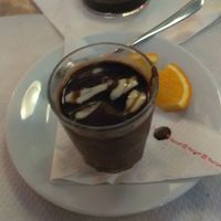 Mousse de chocolate at The Mantraa in Barcelona