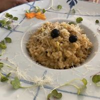 Risotto vegano at Crock and cock in Bilbao