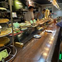 Variety at the bar at Crock and cock in Bilbao