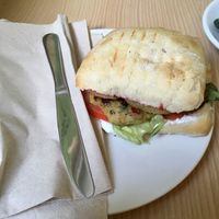 Hamburger   at Crock and cock in Bilbao