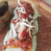 Crostini at Crock and cock in Bilbao