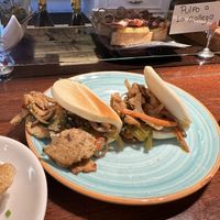 Bao buns  at Crock and cock in Bilbao