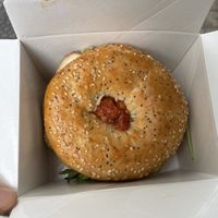 Bagel to go  at Crock and cock in Bilbao