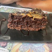 Tarta tres chocolates  at Crock and cock in Bilbao