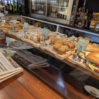 vegan pintxos at Crock and cock in Bilbao