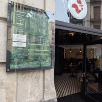 outside at Crock and cock in Bilbao