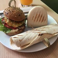 Just some of many vegan pintxos on offer at Crock and cock in Bilbao