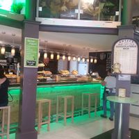 Interior with tapas bar at Crock and cock in Bilbao