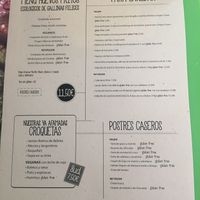 Carta at Crock and cock in Bilbao