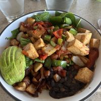 tofu scramble bowl 😍  at Ki's in Solana Beach
