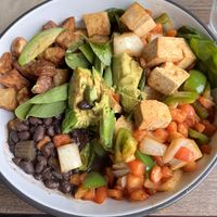 Tofu Scramble  at Ki's in Solana Beach