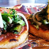 Vegan Sopes at La Blue Casa in Arlington