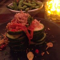 Vietnamese cucumber salad  at Buku Raleigh in Raleigh