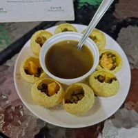 Pani Puri at Taste of Mumbai Haji Ali  in Bangkok