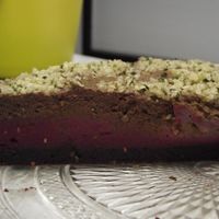Raw vegan fruit cake at Rawlly in Sofia