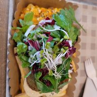 Pommes Jaffa mit Falafel at FritzMitte in Jena