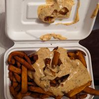 Süßkartoffelpommes at FritzMitte in Jena