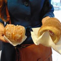 Trdelnik! at MLS Creperie in Cesky Krumlov