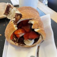   at MLS Creperie in Cesky Krumlov