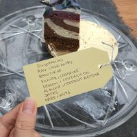 Tarte flavored with raspberry and chocolate - ingredients #Veganuary at Culinarydots  in Berlin