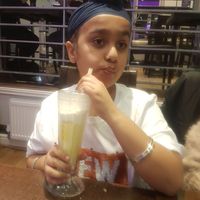Mango milkshake!! at Chai Paani in Leicester