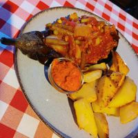 Eggplant at Food House in Mostar