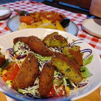 Falafel salad at Food House in Mostar