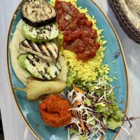 Veg platter  at Food House in Mostar