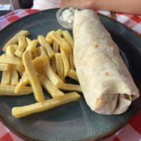 Falafel wrap    at Food House in Mostar