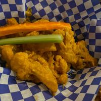 Cauliflower wings at Viva Vegeria in San Antonio