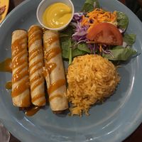 Crispy Dog Flautas at Viva Vegeria in San Antonio